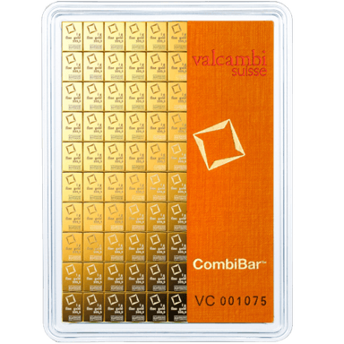Valcambi CombiBar 100 x 1 gram goud