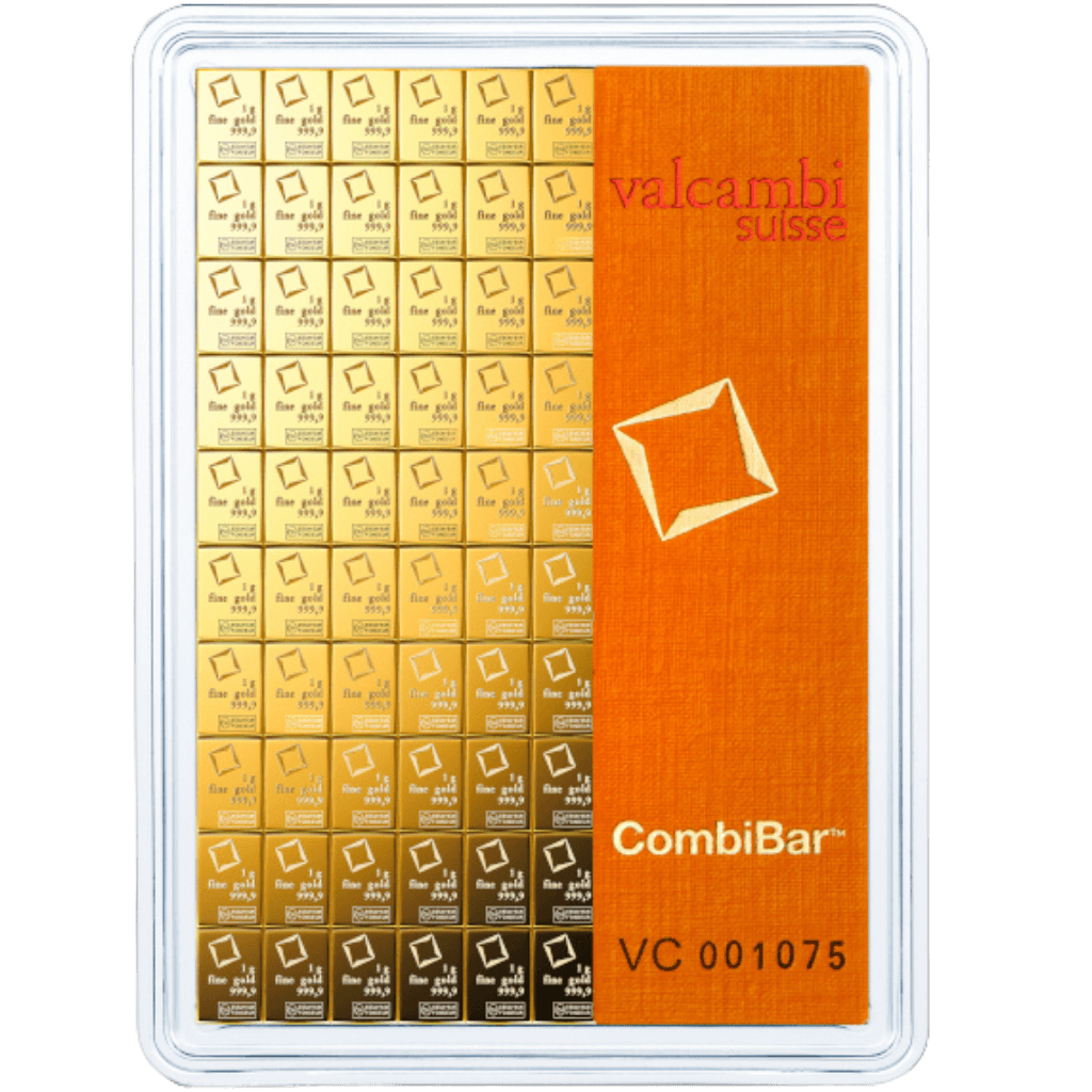 Valcambi CombiBar 100 x 1 gram goud
