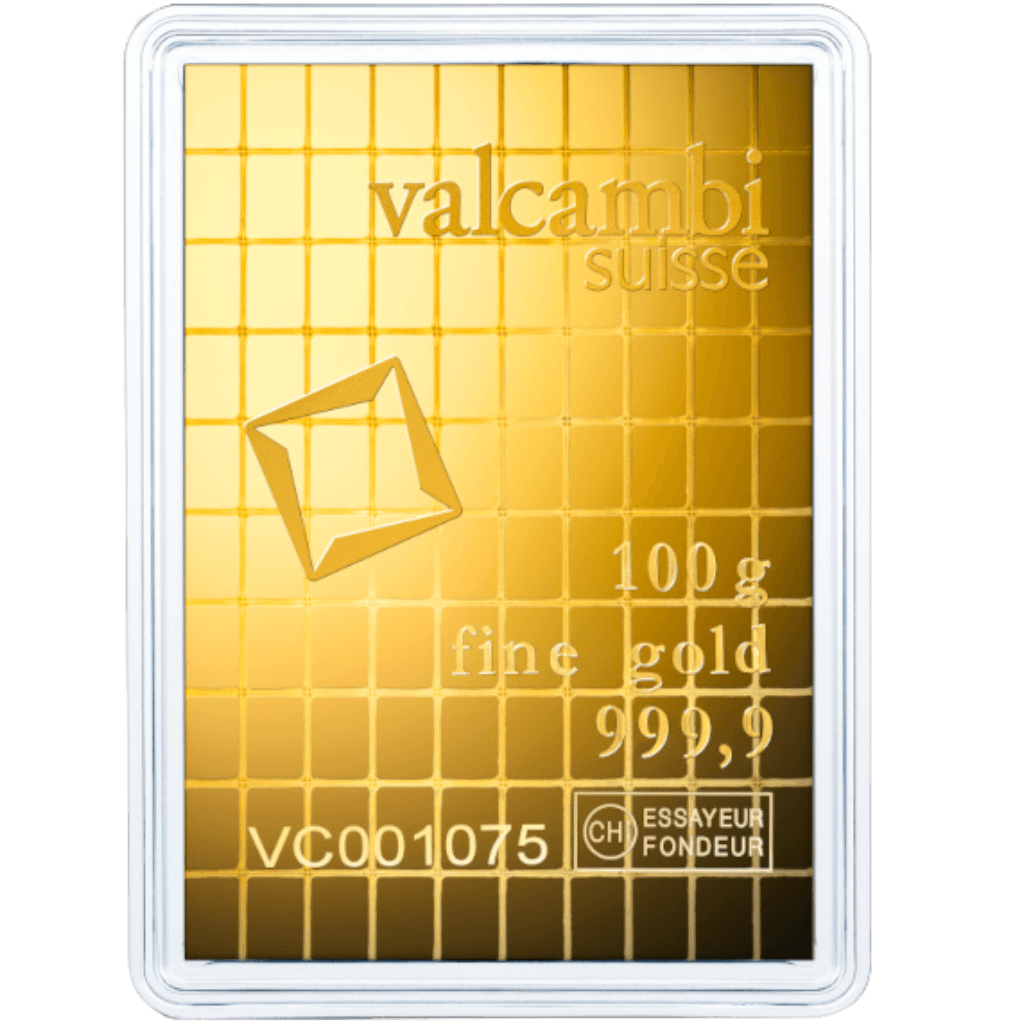 Valcambi CombiBar 100 x 1 gram goud