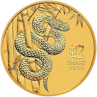 Gouden Lunar munt 1/4 troy ounce