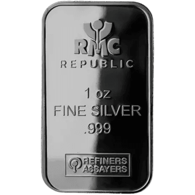 Zilverbaar divers 1 troy ounce