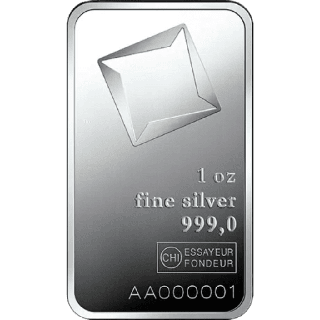 Zilverbaar divers 1 troy ounce