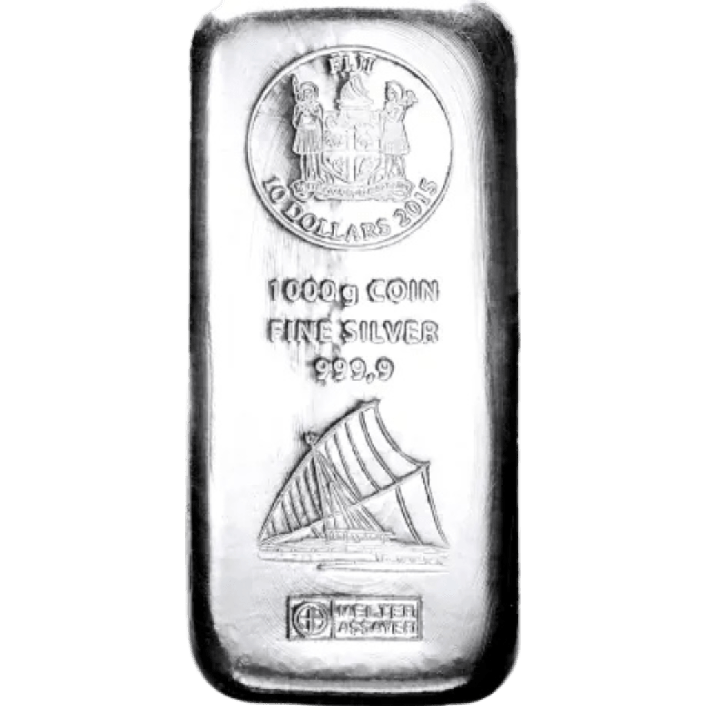 Zilveren muntbaar divers 1 kilo