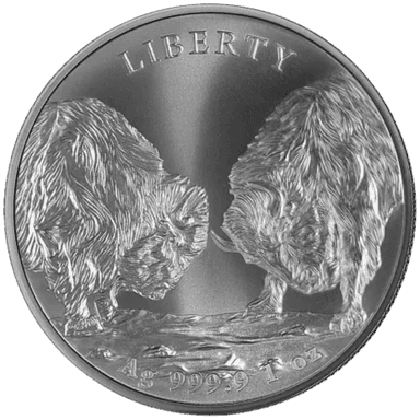 Zilveren American Buffalo 1 troy ounce