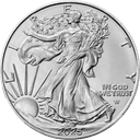 Zilveren American Eagle munt 1 troy ounce 1