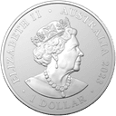 Zilveren Australian Box Jellyfish munt 1 troy ounce 2