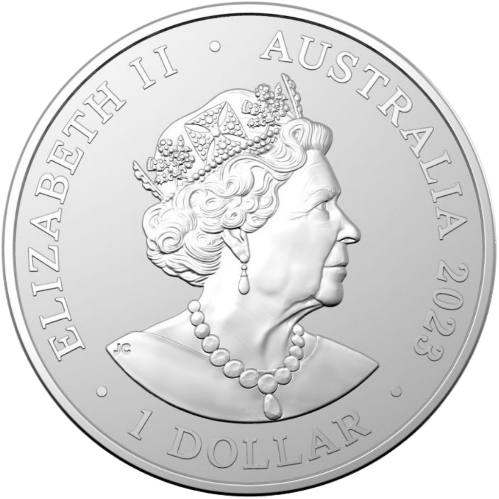 Zilveren Australian Box Jellyfish munt 1 troy ounce