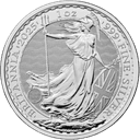 Monsterbox zilveren Britannia munt 1 troy ounce 2