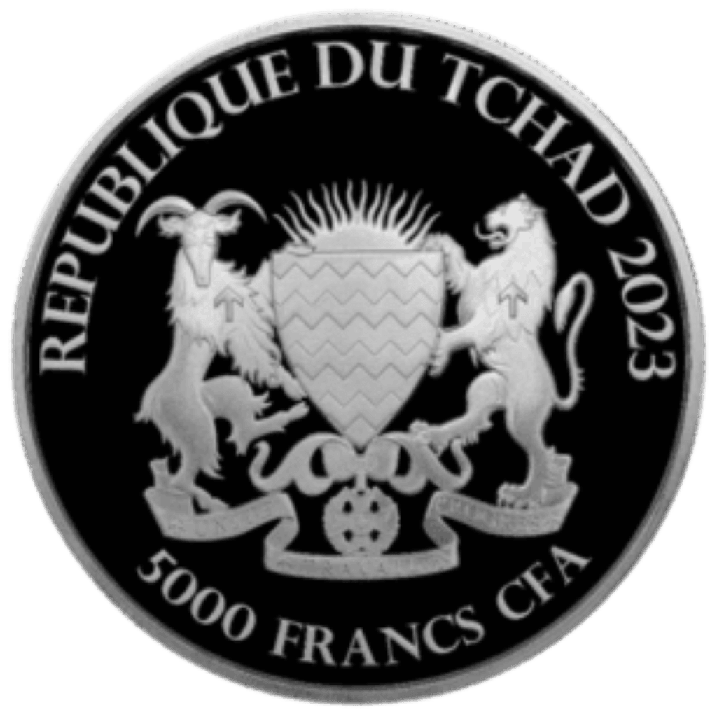 Zilveren Bull & Bear munt 1 troy ounce