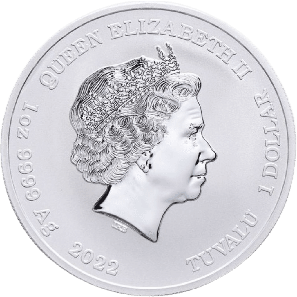 Zilveren Chun-Li Street Fighter munt 1 troy ounce