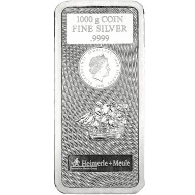 Zilveren muntbaar Cook Island 1 kilo