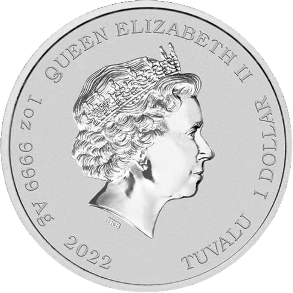 Zilveren James Bond munt 1 troy ounce