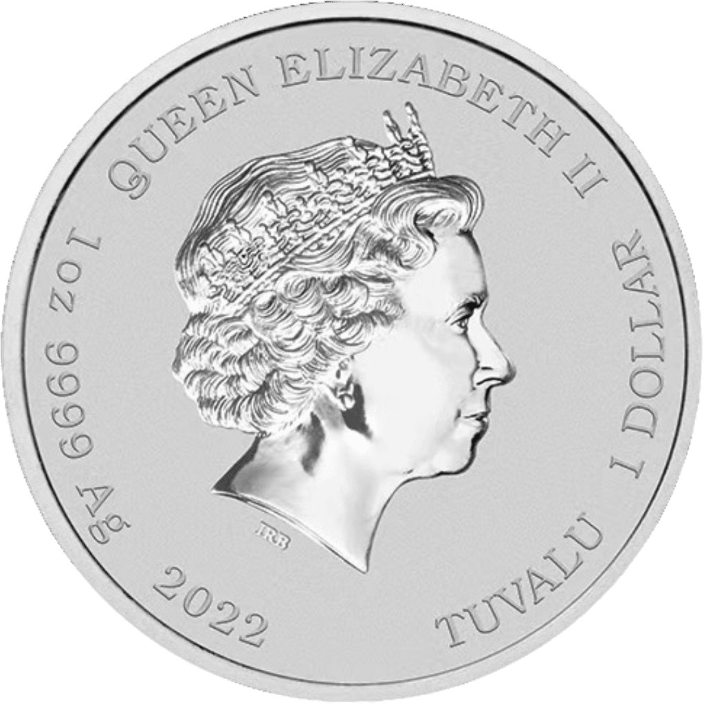 Zilveren James Bond munt 1 troy ounce