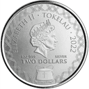Zilveren Komodo Dragon munt 1 troy ounce 2