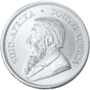 Zilveren Krugerrand munt 1 troy ounce 2
