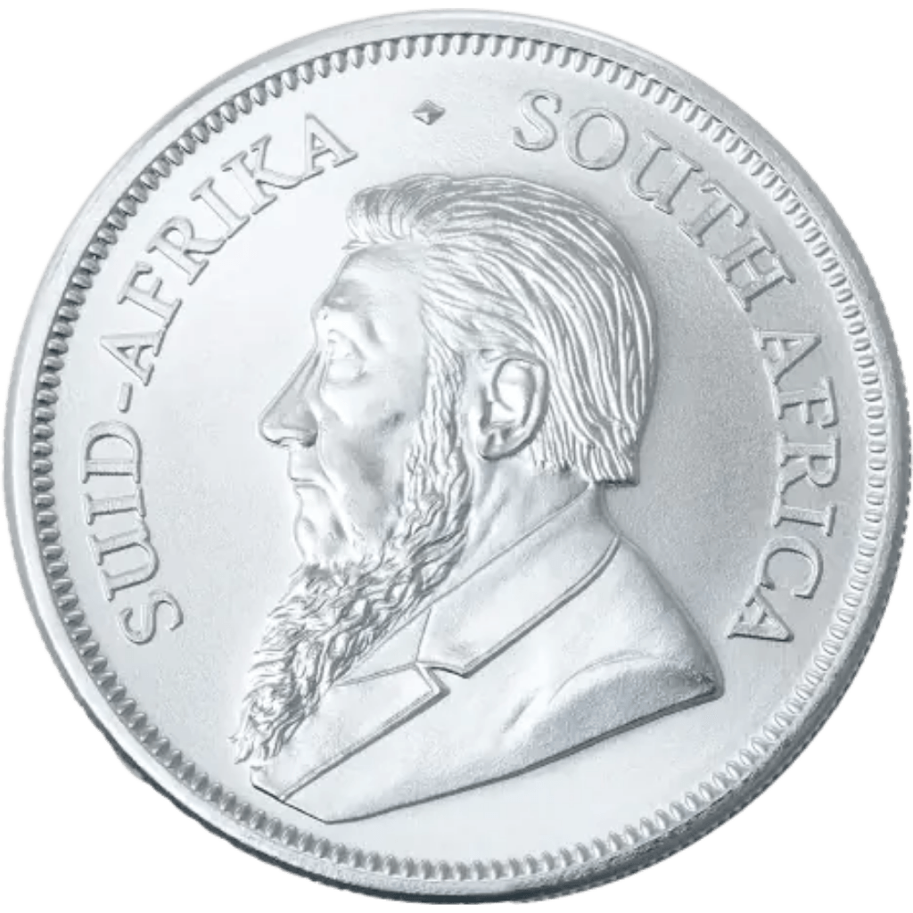Zilveren Krugerrand munt 1 troy ounce CU