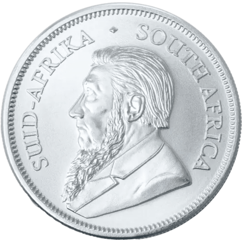 Zilveren Krugerrand munt 1 troy ounce CU
