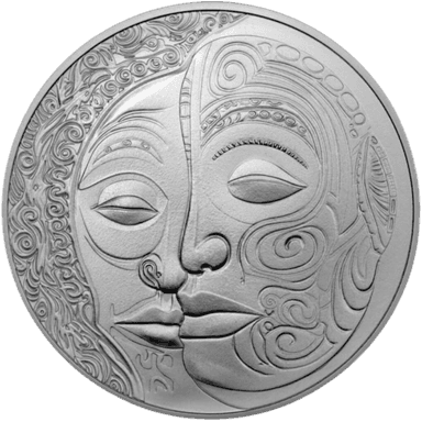 Zilveren Maori proof-like munt 1 troy ounce