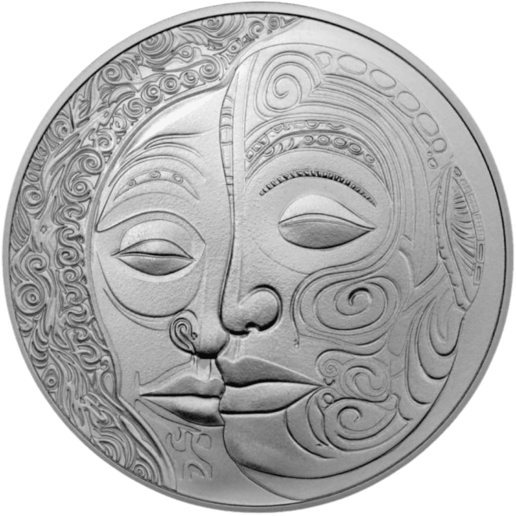 Zilveren Maori proof-like munt 1 troy ounce