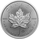 Zilveren Maple Leaf munt 1 troy ounce 1