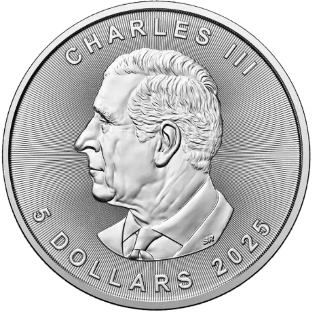 Zilveren Maple Leaf munt 1 troy ounce