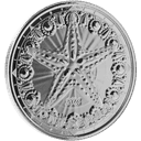 Zilveren Montserrat Starfish munt 1 troy ounce 1