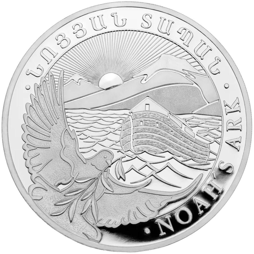 Zilveren Noahs Ark munt 1/2 troy ounce