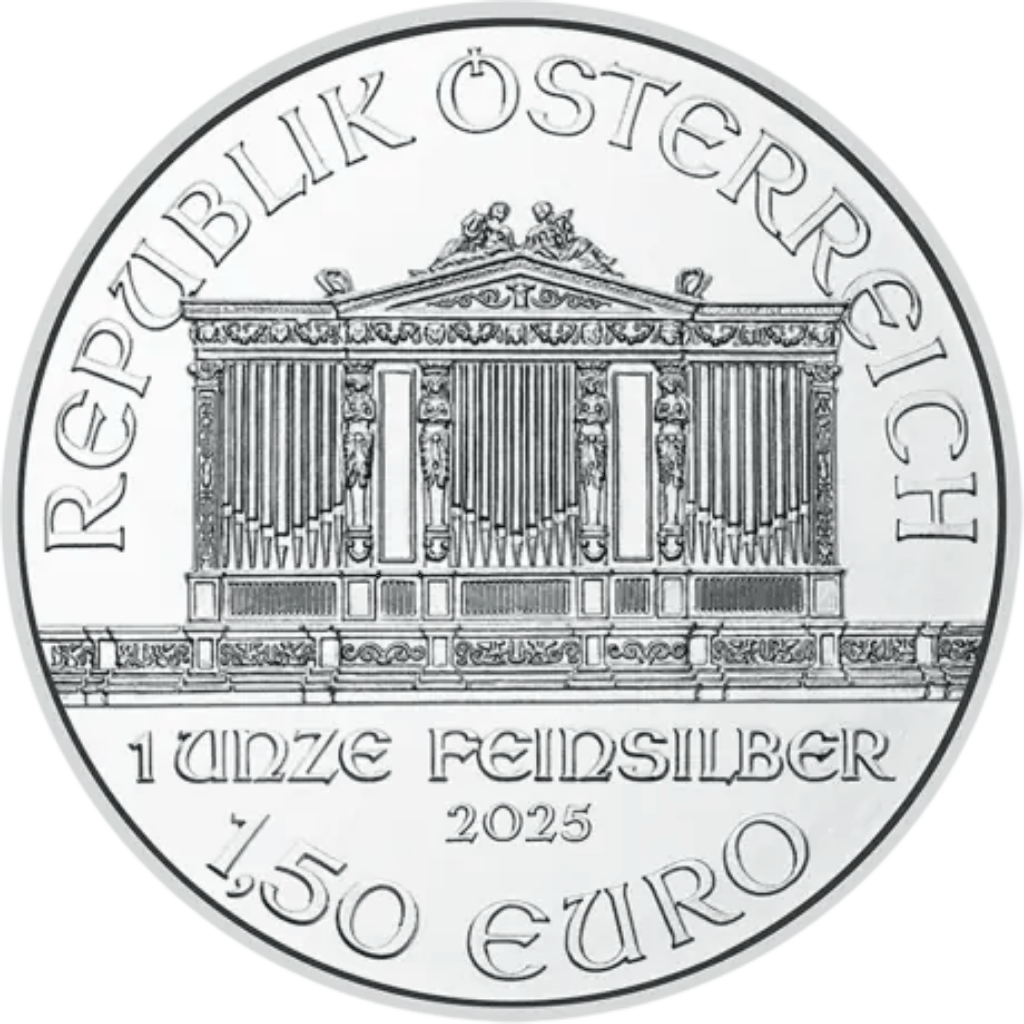 Zilveren Philharmoniker munt 1 troy ounce