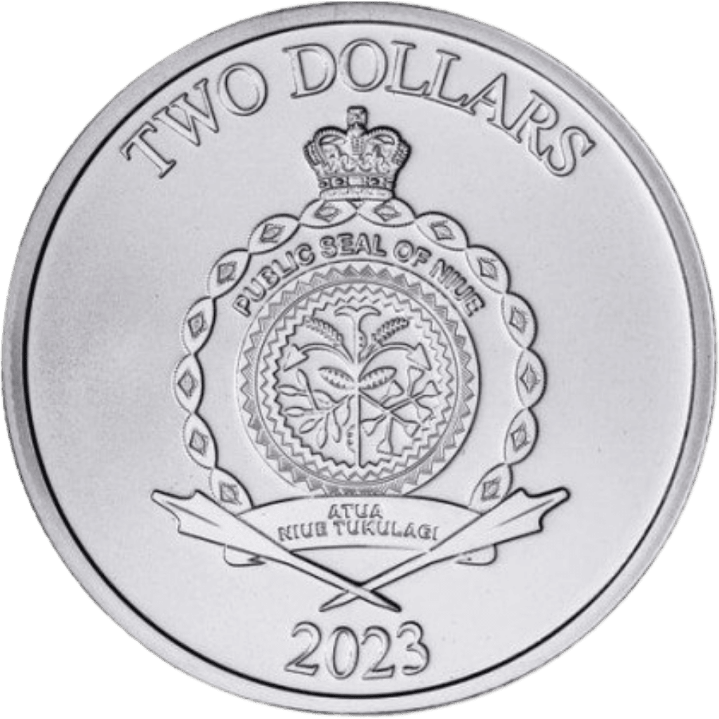 Zilveren Ram of Calvary munt 1 troy ounce