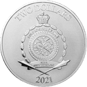 Zilveren Shrek 20th anniversary munt 1 troy ounce 2