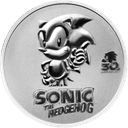 Zilveren Sonic munt 1 troy ounce 1