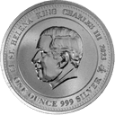 Zilveren St. Helena Pegasus munt 1 troy ounce 2