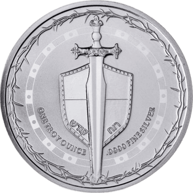 Zilveren Sword of Truth munt 1 troy ounce