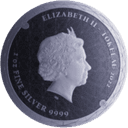 Zilveren Tokelau Equilibrium munt 1 troy ounce 2
