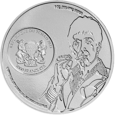 Zilveren Tony Montana 40th anniversary munt 1 troy ounce