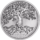 Zilveren Tree of Life munt 1 troy ounce 1