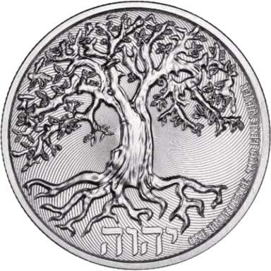 Zilveren Tree of Life munt 1 troy ounce