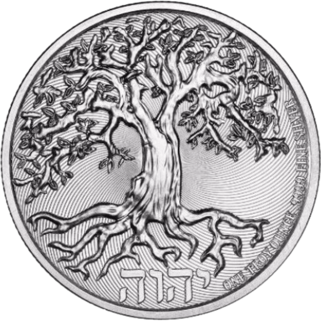 Zilveren Tree of Life munt 1 troy ounce