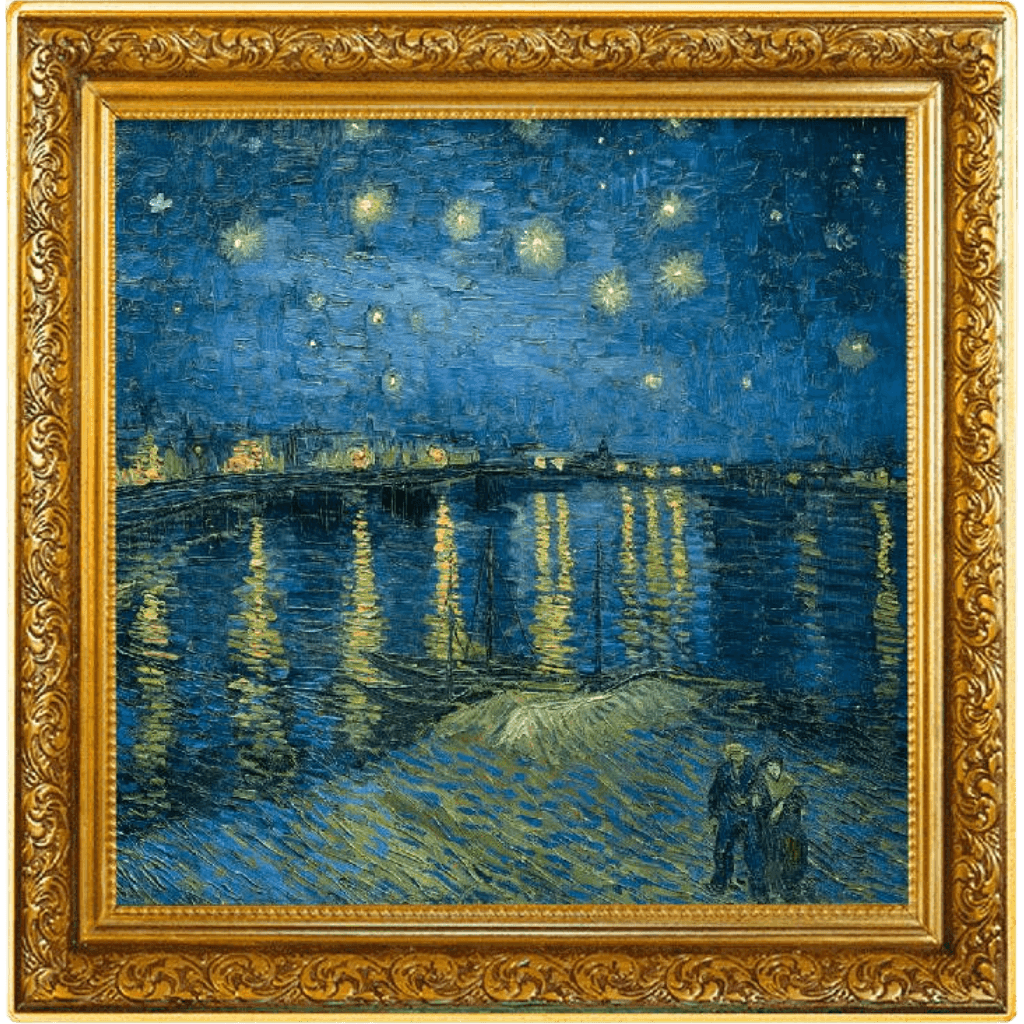 Zilveren Vincent van Gogh Starry Night munt 1 troy ounce