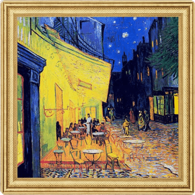 Zilveren Vincent van Gogh Café at Night munt 2 troy ounce