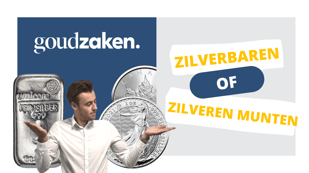 Zilverbaren of zilveren munten