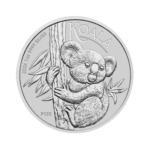 Zilveren Koala munt 1 troy ounce 2024 voorkant