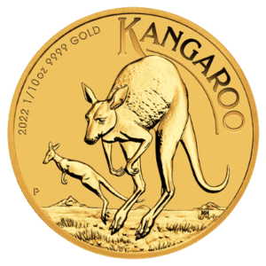 1/10 troy ounce gouden Kangaroo munt