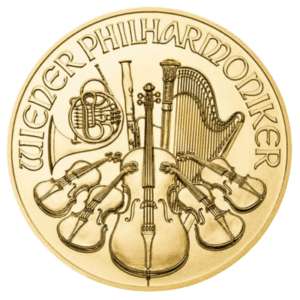 1/2 troy ounce gouden Philharmoniker munt kopen