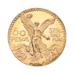 Gouden 50 Pesos Mexico voorkant