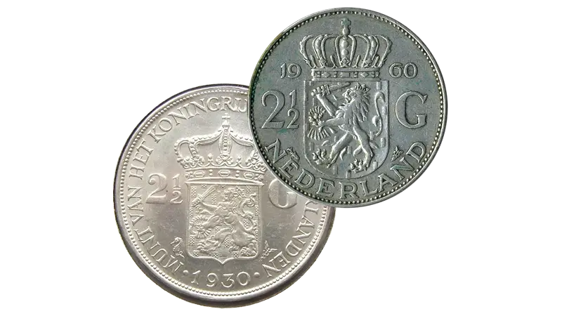 Zilveren rijksdaalder Goudzaken Zilveren rijksdaalder 1959-1966 en van voor 1943 Goudzaken