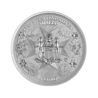 Golden Eagle 1 troy ounce zilveren munt 2023 achterkant