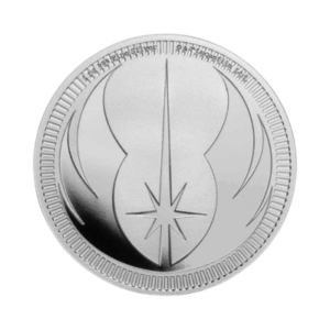 Star Wars Jedi Order 1 troy ounce zilveren munt 2023 voorkant
