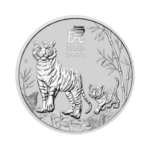 Year of the Tiger 1 troy ounce zilveren munt 2022