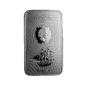100 gram zilveren muntbaar voorkant